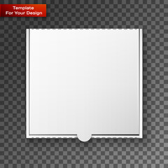 Cardboard pizza box for your design