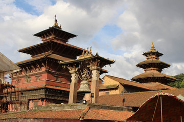 The impressive architecture of Patan Durbar Square