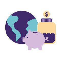 volunteers help work