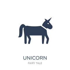 Unicorn icon. Trendy flat vector Unicorn icon on white background from Fairy Tale collection