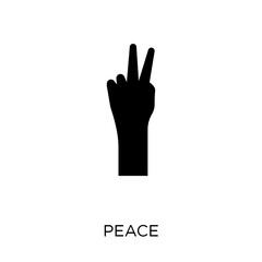Peace icon. Peace symbol design from Political collection.