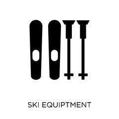 Ski Equiptment icon. Ski Equiptment symbol design from Winter collection.