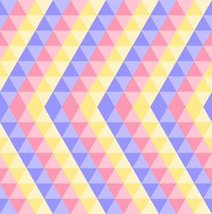 triangle shapes. zigzag vector seamless pattern. pastel colors. simple geometric background. textile print. repetitive background. fabric swatch. wrapping paper. modern stylish texture