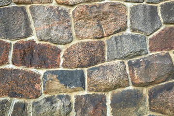 Medieval stone wall (background)