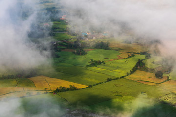 The natural is still purity and beautiful in Vang Vieng, Laos.