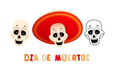 Day of the Dead a traditional Mexican holiday (Dia de Muertos)