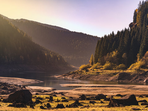 Lago di Paneveggio in Trentino Alto Adige - Sud Tirol