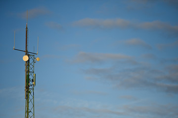 Obraz premium electricité environnement energie ciel antenne GSM Mobile