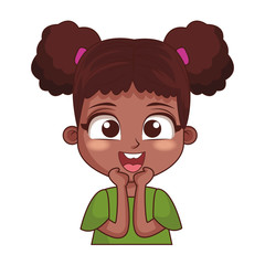 Girl children cartoon