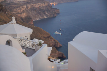 Charming views of Santorini