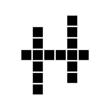 Crossword Icon Vector