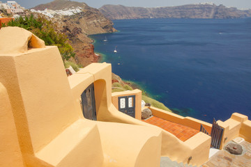 Fototapeta na wymiar Charming views of Santorini
