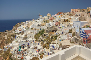 Charming views of Santorini