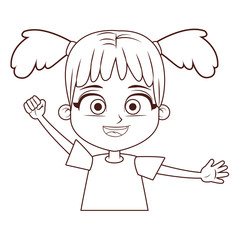 Girl children cartoon