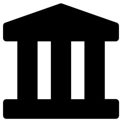 Bank Vector Icon