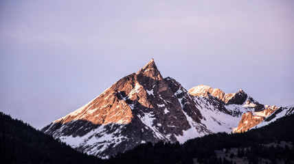 Alpine peak