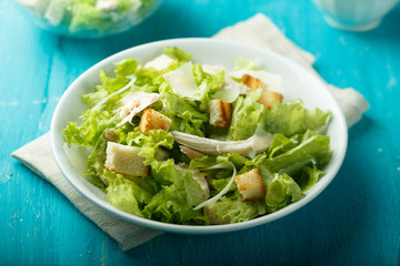 Chicken Caesar salad