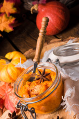a delicious autumnal creamy hokkaido pumpkin puree