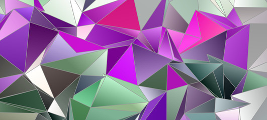 Triangular 3d, modern background