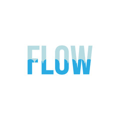 FLOW logo design