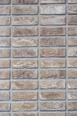 Gray stone wall, background, texture. Old gray brick wall texture background