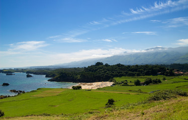 Fototapeta na wymiar Asturias, coastal landscape