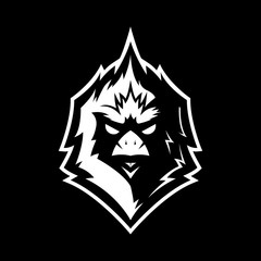 Cardinal head mascot