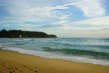 beach and sea