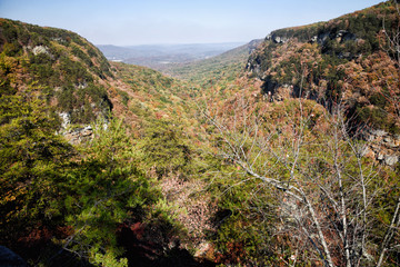 Fototapeta na wymiar Cloudland Canyon State Park in Georgia USA Mountain View