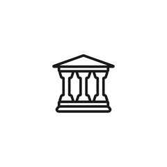 simple bank icon