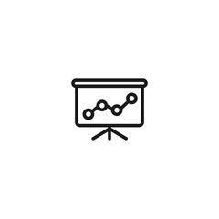 finance statistic icon