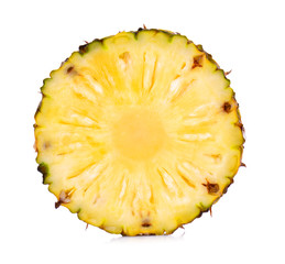  pineapple on white background