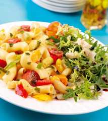 PASTA SALAD WITH ROAST VEGETABLES