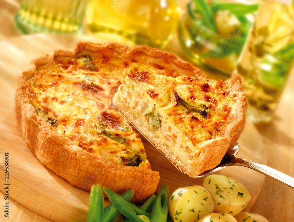 Poster VEGETARIAN QUICHE