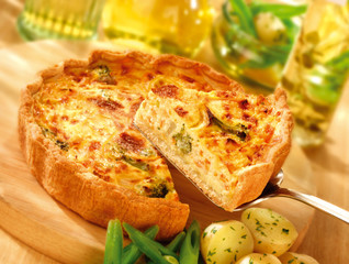 VEGETARIAN QUICHE