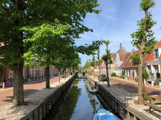 Zoutsloot canal in Harlingen