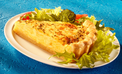 SLICE OF QUICHE