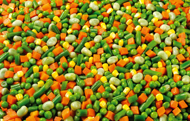 COOKED MIXED VEGETABLES