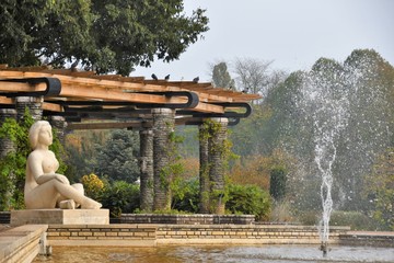 Fonatine parc de la Tête d'Or Lyon