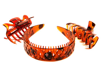 Tortoiseshell Hair Band and two Butterfly Clips