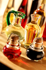 BOTTLES OF VINEGAR