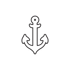 Anchor icon vector image
