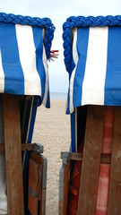 Strandkörbe am Ostseestrand