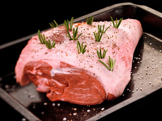 RAW LEG OF LAMB