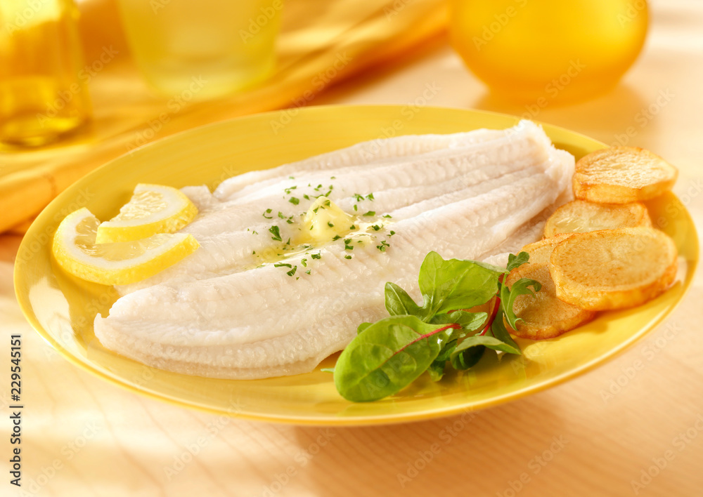 Sticker LEMON SOLE FILLET