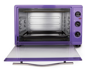 Kitchen purple oven