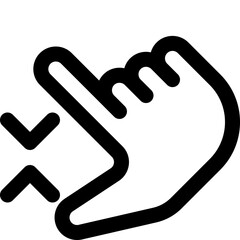 Obraz premium Pinch in for normal view