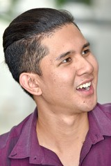 Obraz premium Minority Male And Happiness