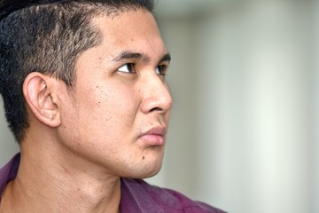 Obraz premium Isolated Handsome Filipino Person