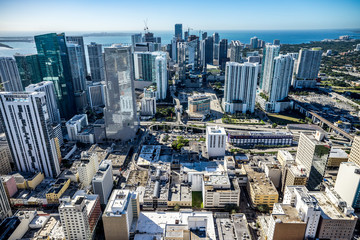 Fototapeta premium Aerials Miami